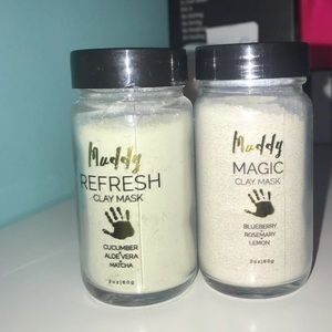Muddy body masks